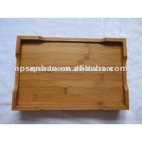 2017 FDA/LFGB Certificate Natural Bamboo Tea tray for sale