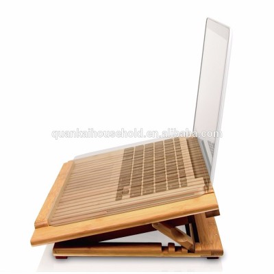 High Quality Bamboo Laptop Stand/Bamboo Laptop Holder